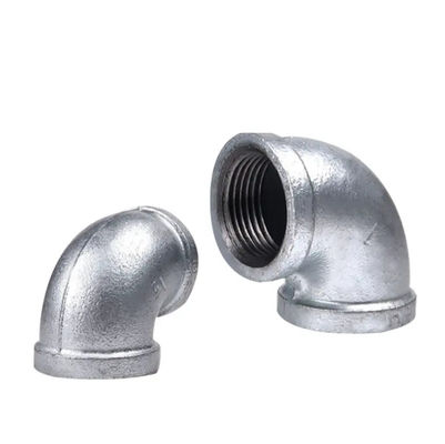Malleable Iron Galvanized Thread Pipe Fittings for Equal Sizes 1''-8'' at Competitive
