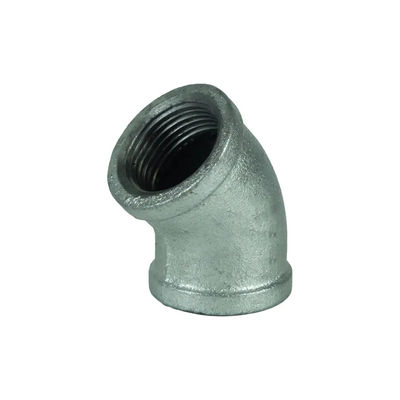 Malleable Iron Galvanized Thread Pipe Fittings for Equal Sizes 1''-8'' at Competitive
