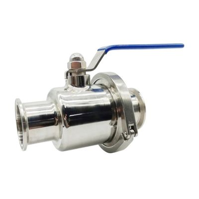 SS304L/SS316 Sanitary Stainless Steel Non Retention Ball Valve With Clamp for Benefit