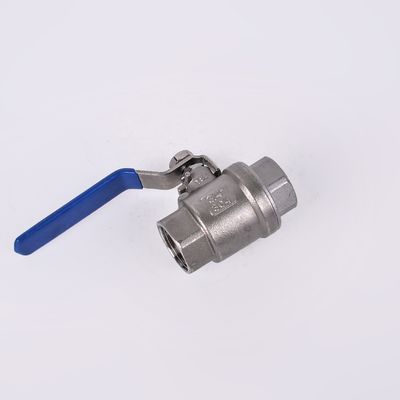 Stainless Steel 304 Medium Duty 2PC Female Threaded Ball Valve for General Industry