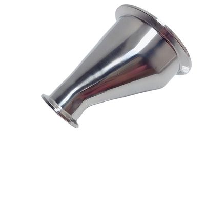 Sanitary 304 316L Stainless Steel Tri Clamp Connection Eccentric Reducer/ Dairy Pipe Transition Pipe Fittings 1/2''-12.0