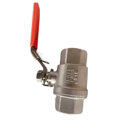 Stainless Steel 304 316 DN8-DN100 PN63 2PC BALL VALVES for Heavy-Duty Industrial Needs
