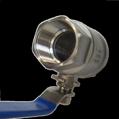 Stainless Steel 304 316 DN8-DN100 PN63 2PC BALL VALVES for Heavy-Duty Industrial Needs
