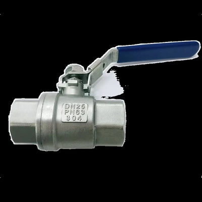 Stainless Steel 304 316 DN8-DN100 PN63 2PC BALL VALVES for Heavy-Duty Industrial Needs
