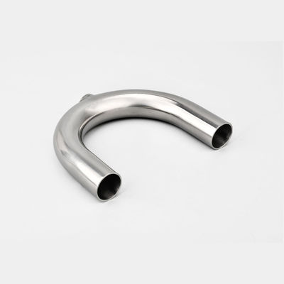 RTS Sanitary 304 316L Stainless Steel U-Type Tee for Hygienic Grade Silver 1/2''-12.0
