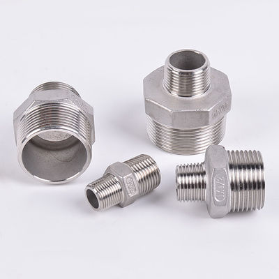 1/4''-4.0'' Sanitary Stainless Steel Male Hex Nipple Fitting for Casting Applications