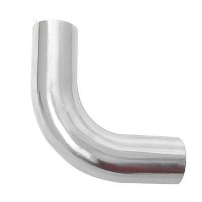 Stainless Steel 304 316L Long Radius Weld 90 Degree Elbow Pipe Fitting for Sanitary