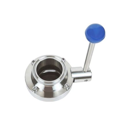 Beer Connection Clamp Stainless Steel Epdm Silicon Manual Tri Clamp Butterfly Valve