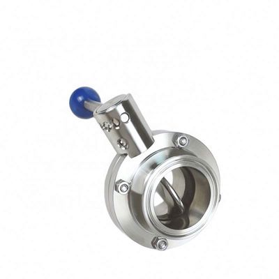 Beer Connection Clamp Stainless Steel Epdm Silicon Manual Tri Clamp Butterfly Valve
