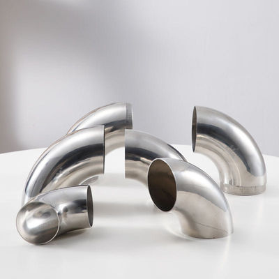 Sanitary Pipe Fitting SS304L/SS316L 90 Degree Welding Elbow with Round Head Code