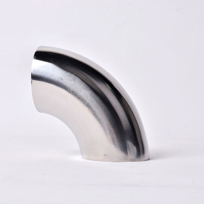 Sanitary Pipe Fitting SS304L/SS316L 90 Degree Welding Elbow with Round Head Code