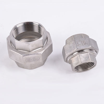 Customizable Sanitary Stainless Steel 201 304 Casting Thread Pipe Fitting Female Union