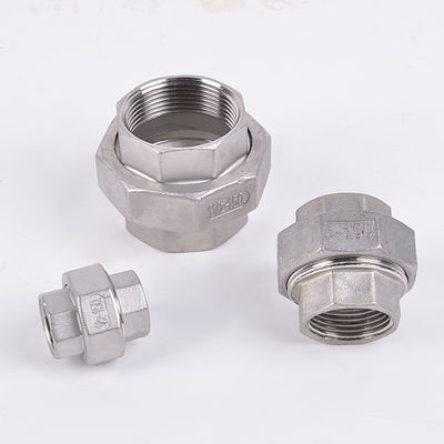 Customizable Sanitary Stainless Steel 201 304 Casting Thread Pipe Fitting Female Union