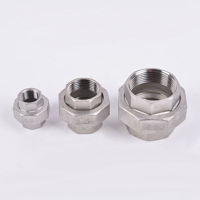 Customizable Sanitary Stainless Steel 201 304 Casting Thread Pipe Fitting Female Union
