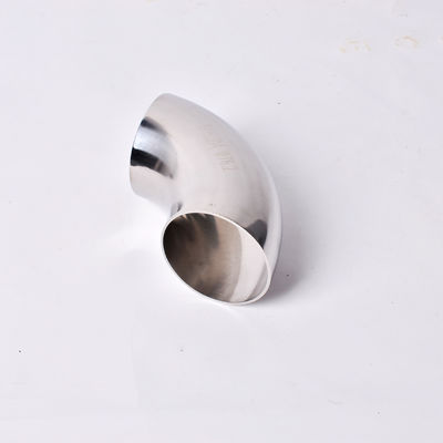Sanitary Pipe Fitting SS304L/SS316L 90 Degree Welding Elbow with Round Head Code