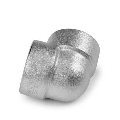 Silver DN25 High Pressure Forged Class 6000/9000 Elbow for Welding Socket Connection