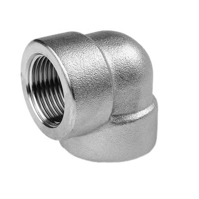 Silver DN25 High Pressure Forged Class 6000/9000 Elbow for Welding Socket Connection