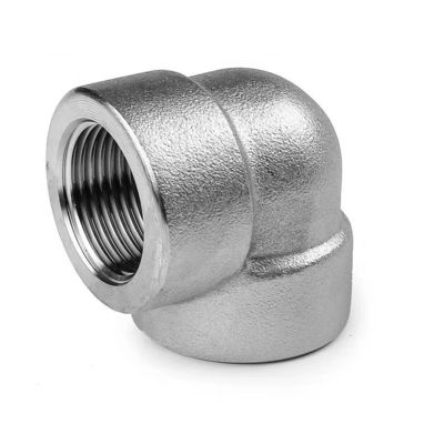 Silver DN25 High Pressure Forged Class 6000/9000 Elbow for Welding Socket Connection