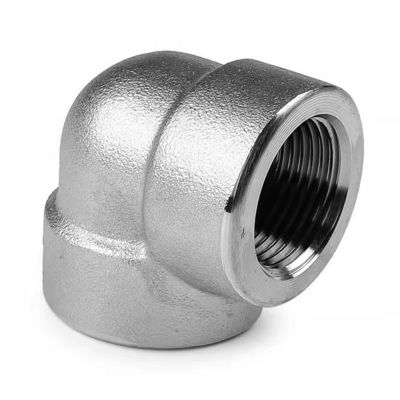 Silver DN25 High Pressure Forged Class 6000/9000 Elbow for Welding Socket Connection