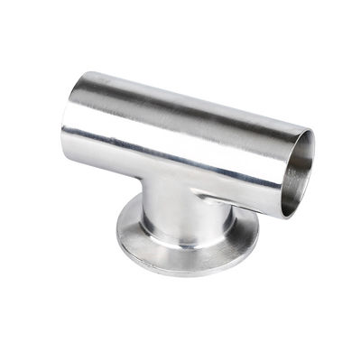 SS304 316L Tri Clamp Equal Tee Pipe Fitting for Streamlined Pipe Line Connections