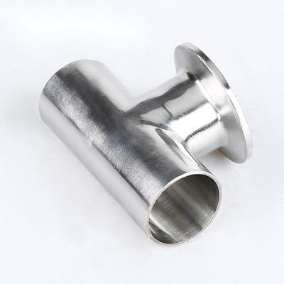 SS304 316L Tri Clamp Equal Tee Pipe Fitting for Streamlined Pipe Line Connections