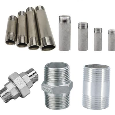Hexagon Round Head Code Silver JUFENG Thread Pipe Fitting Try with a Sample