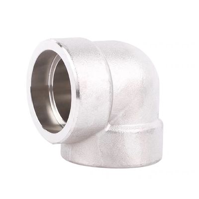 THREADED WZ ANSI B16.11 Forged Pipe Fittings 45 Degree 90 Degree SW Elbow Socket Weld Bend