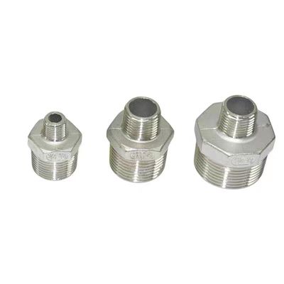 Stainless Steel Hose Nipple for Threaded Pipe Fittings in 201 304 316 NPT BSPT DIN