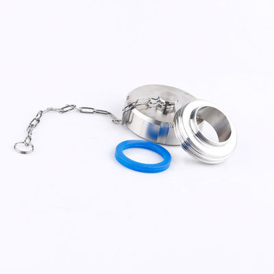 Stainless Steel 304 316 SMS Union Blind Set Weld Male Weld Liner Slotted Nut and Gasket