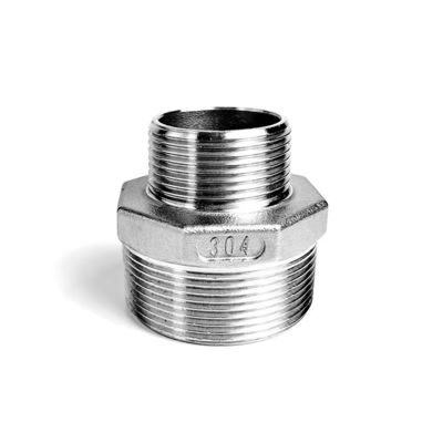 Stainless Steel Hose Nipple for Threaded Pipe Fittings in 201 304 316 NPT BSPT DIN