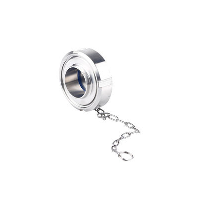 Stainless Steel 304 316 SMS Union Blind Set Weld Male Weld Liner Slotted Nut and Gasket