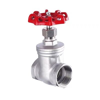 CF8 Internal Thread Manual Gate Valve for Water Gas Oil DN5-DN200 Head Code Cylindrical