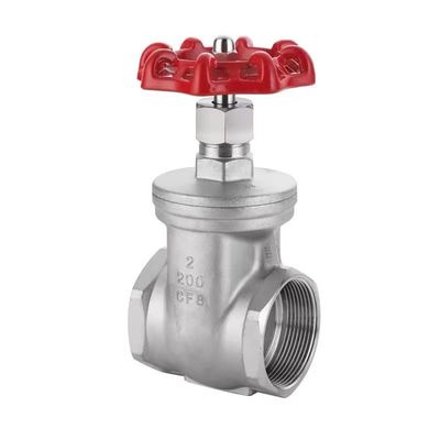 CF8 Internal Thread Manual Gate Valve for Water Gas Oil DN5-DN200 Head Code Cylindrical