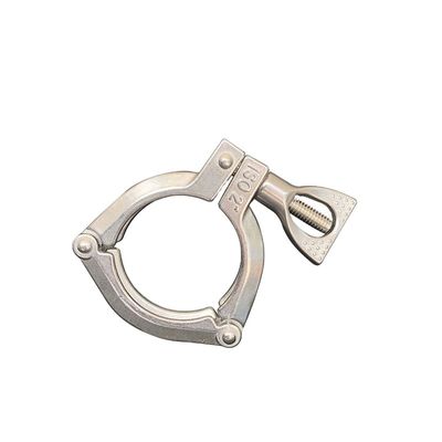 WENZHE Ss304 316L Stainless Steel 3Pc Pipe Quick Tri Clamp Three Piece Clamp Ferrul Clamp