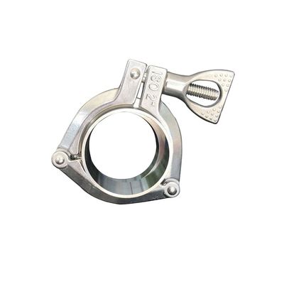 WENZHE Ss304 316L Stainless Steel 3Pc Pipe Quick Tri Clamp Three Piece Clamp Ferrul Clamp
