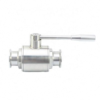 ISO9001 Certified Quick Two Way Ball Valve for Sanitary Equipment No-Retention Design