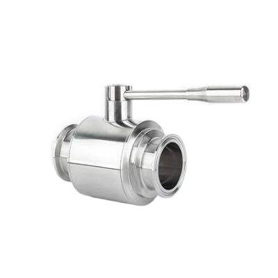 ISO9001 Certified Quick Two Way Ball Valve for Sanitary Equipment No-Retention Design