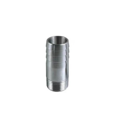 SS201 304 316 NPT BSP DIN Casting Hose Male Threaded Nipple Screw Thread Pipe Fittings
