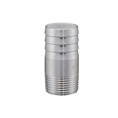 SS201 304 316 NPT BSP DIN Casting Hose Male Threaded Nipple Screw Thread Pipe Fittings