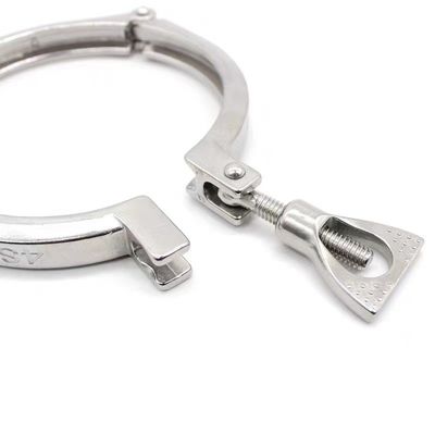 Customized Support Three Pieces Clamp Ferrule Stainless Steel 304 316 316L DIN SMS 3A