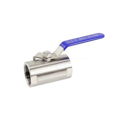 High Temperature Stainless Steel 201 NPT BSP Threaded Wide Ball Valve for Internal Screw