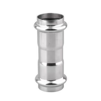 Chinese Stainless Steel Press Fittings V-type Slip Coupling with Cylindrical Head Code
