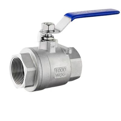 Threaded Connection Silver Stainless Steel 201 304 316 Female Ball Valve NPT BSP BSPT