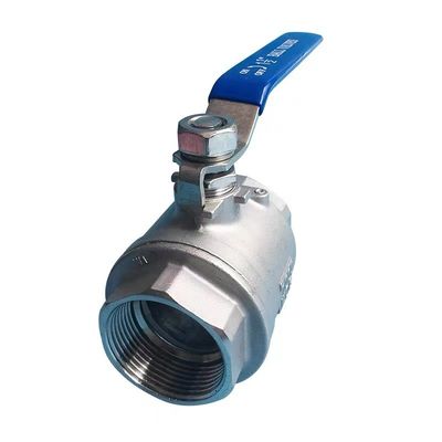 Threaded Connection Silver Stainless Steel 201 304 316 Female Ball Valve NPT BSP BSPT