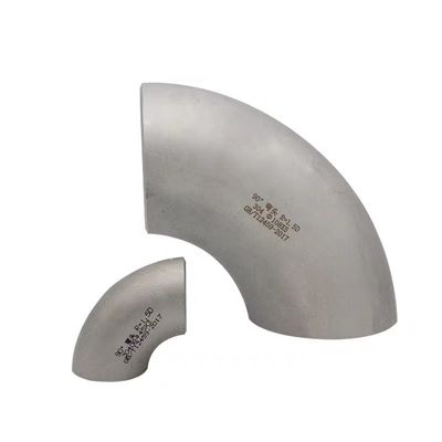 Stainless Steel 304 316 316L 90 Degree Butt Welded Elbow Connection 1"-4" DN25-DN100