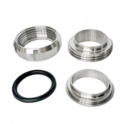 Unique Welding Pipe Fittings Union Set for Food Grade Sanitary Stainless Steel Pipes