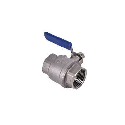 Manual Stainless Steel 201/304 2PC Ball Valve for Heavy Duty Industrial Applications