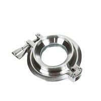 ISO 9001 Certified Sanitary 304 316L Stainless Steel Clamp Connection End Sight Glass