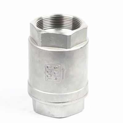 1/4''-4.0'' Female Threaded Vertical Check Valve H12 with Stainless Steel 201 Material