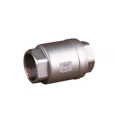 1/4''-4.0'' Female Threaded Vertical Check Valve H12 with Stainless Steel 201 Material